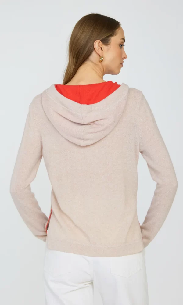 Hoodie w/ Contrast Ties - Image 5